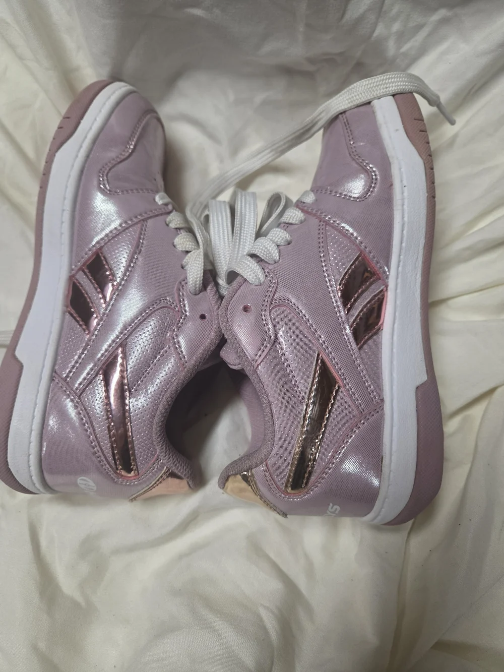 Reebok Heeleys Kids' Light Pink High-Top Sneakers
